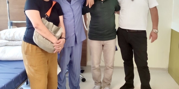 Alman Doktorların Umutsuzluğuna Rağmen Türk Hekimlerin Hayata Döndürdüğü Hasta Alman Doktorların Umutsuzluğuna Rağmen Türk Hekimlerin Hayata Döndürdüğü Hasta