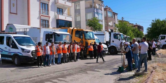 Elazığ Belediyesi'nden Temizlik Seferberliği Elazığ Belediyesi’nden Temizlik Seferberliği