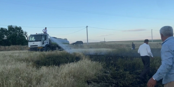 Adilcevaz'da Tarlada Çıkan Yangın, Vatandaşları Korkuttu! Adilcevaz’da Tarlada Çıkan Yangın, Vatandaşları Korkuttu!