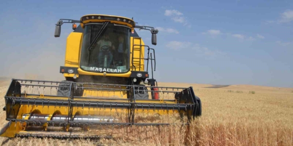Bulanık'ta Hububat Hasadı Sezonu Resmen Açıldı! Bulanık’ta Hububat Hasadı Sezonu Resmen Açıldı!