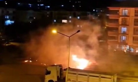 Elazığ’da Yangınla Mücadele: Ot Yangını Kontrol Altına Alındı