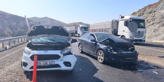 Elazığ'da Zincirleme Trafik Kazası: 1 Kişi Yaralandı! Elazığ’da Zincirleme Trafik Kazası: 1 Kişi Yaralandı!