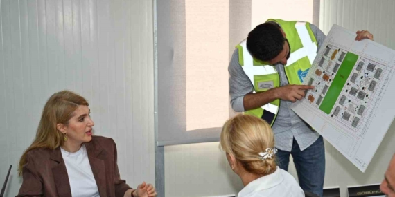 Milletvekili Ölmeztoprak, TOKİ Şantiyesini ve Örnek Daireyi Yerinde İnceledi Milletvekili Ölmeztoprak, TOKİ Şantiyesini ve Örnek Daireyi Yerinde İnceledi