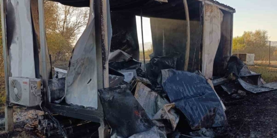 Muş'taki Yangın: 30 Dönüm Alan Kül Oldu Muş’taki Yangın: 30 Dönüm Alan Kül Oldu