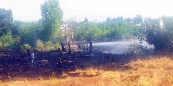 Tarihi Mezarlıktaki Yangın: Korku Dolu Anlar Tarihi Mezarlıktaki Yangın: Korku Dolu Anlar