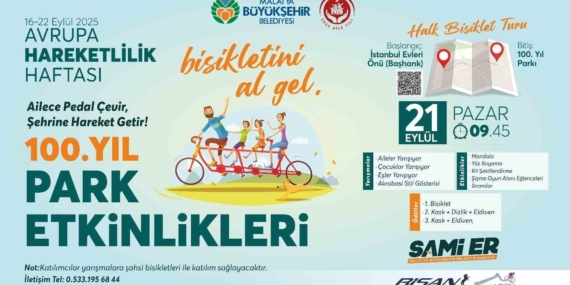 Malatya'da Avrupa Hareketlilik Haftası: Renkli Etkinlikler ile Coşku Dolu Bir Kutlama Malatya’da Avrupa Hareketlilik Haftası: Renkli Etkinlikler ile Coşku Dolu Bir Kutlama