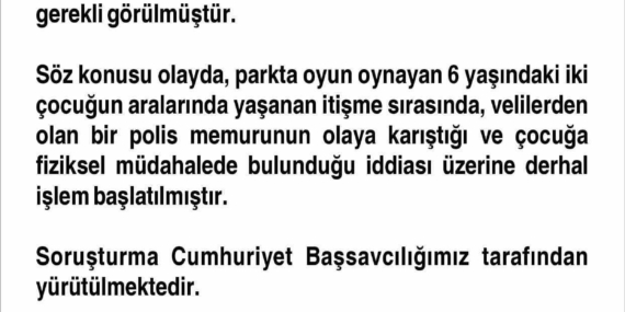 Oğluyla Tartışan Çocuğa Müdahale Eden Polis Görevden Uzaklaştırıldı Oğluyla Tartışan Çocuğa Müdahale Eden Polis Görevden Uzaklaştırıldı