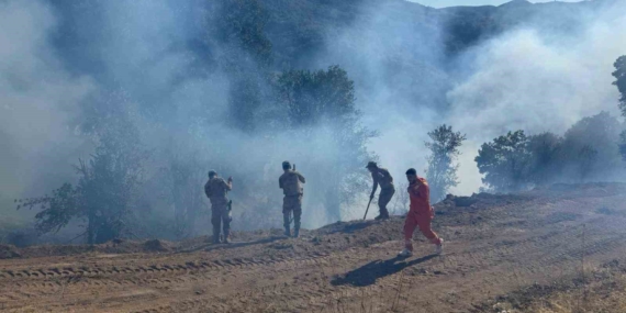 Tunceli Kırsalında Yangın Kontrol Altına Alındı: Soğutma Çalışmaları Devam Ediyor Tunceli Kırsalında Yangın Kontrol Altına Alındı: Soğutma Çalışmaları Devam Ediyor