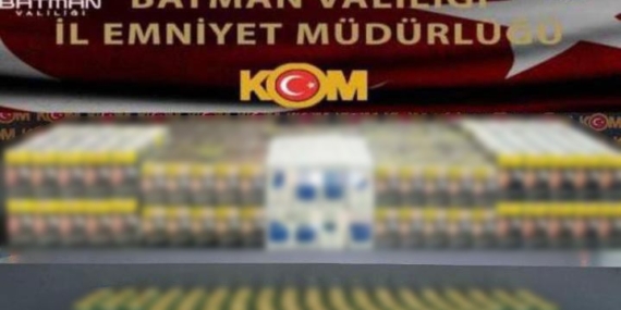 Batman'da Minibüste Büyük Kaçak Ürün Operasyonu! Batman’da Minibüste Büyük Kaçak Ürün Operasyonu!