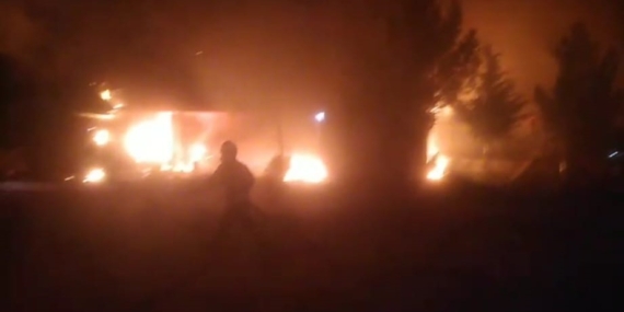 Batman’da Yangın Paniği: Restorandaki Tüpler Kurtarıldı!