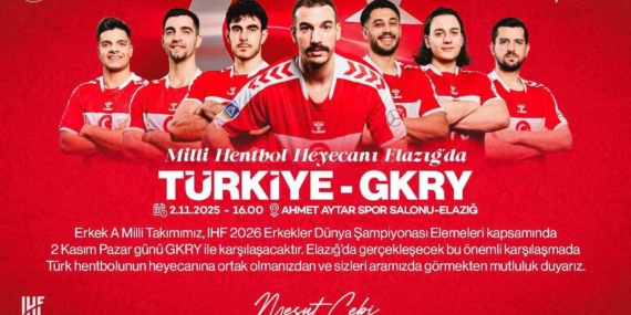 Elazığ'da Hentbol Tutkusu: Milli Müsabakalar Coşkusu Elazığ’da Hentbol Tutkusu: Milli Müsabakalar Coşkusu