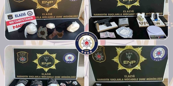 Elazığ'da Uyuşturucu Operasyonu: 8 Şüpheli Gözaltında Elazığ’da Uyuşturucu Operasyonu: 8 Şüpheli Gözaltında