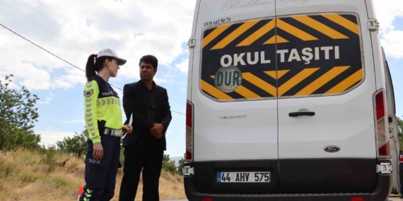 Malatya'da Okul Servislerine Özel Denetim Uygulamaları Malatya’da Okul Servislerine Özel Denetim Uygulamaları