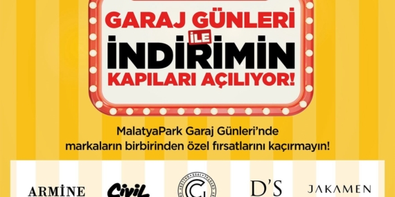 MalatyaPark AVM'de Eğlencenin Dorukları: Garaj Günleri Başlıyor! MalatyaPark AVM’de Eğlencenin Dorukları: Garaj Günleri Başlıyor!