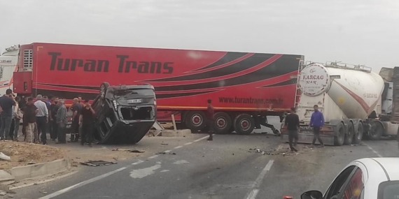 Mardin'de Zincirleme Trafik Kazası: 3 Kişi Yaralandı Mardin’de Zincirleme Trafik Kazası: 3 Kişi Yaralandı
