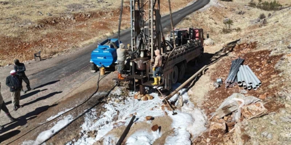 Elazığ Köyünde Su Hasreti Nihayet Bitti!