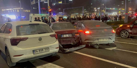 Elazığ’da Zincirleme Trafik Kazası: İki Yaralı!