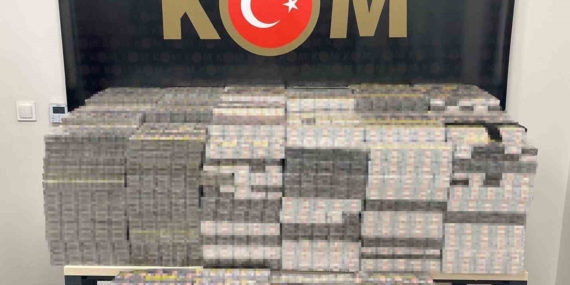 Mardin’de 7 Bin 900 Paket Kaçak Sigara Operasyonu