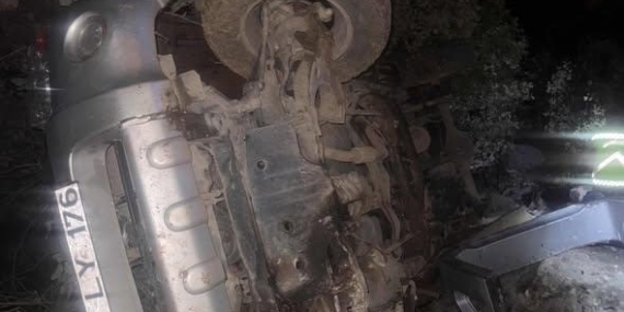 Mardin’de Pikap Devrildi: 2 Çocukla Birlikte 6 Kişi Yaralandı