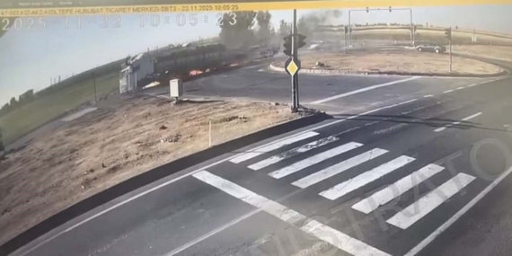 Mardin’de Tır ve SUV Çarpışması: Alev Alan Araç Söndürüldü