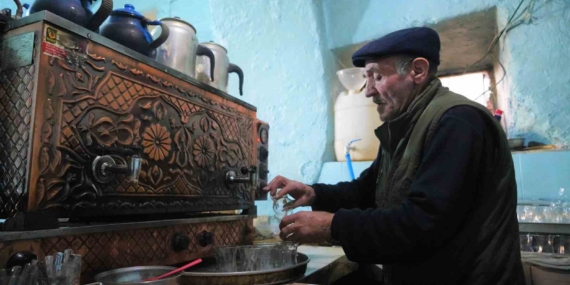 Muş’taki 350 Yıllık Tarihi Çay Ocağında 55 Yıldır Çay Keyfi
