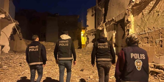 Siirt’te 5 Farklı Noktada Uygulanan Narko-Alan Faaliyeti