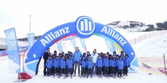 Allianz Türkiye’den Palandöken’de Kız Çocuklarına Kayak Sporu Eğitimi: ‘Dağ Gibi Arkanızdayız’ Projesi