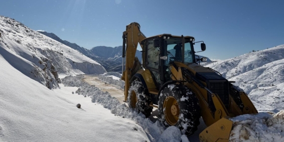 Batman’da Kar Yağışı Ulaşımı Olumsuz Etkiledi
