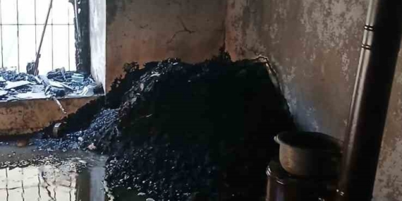 Batman’da Sobadan Kıvılcımlar Evi Ateşe Verdi: Korkutan Olay