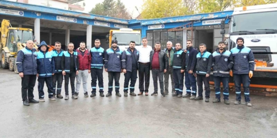 Battalgazi Belediyesi Karla Mücadele İçin Hazır