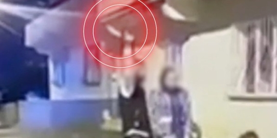 Çocuğun Yanında Havaya Ateş Eden Şahıs Güvenlik Güçleri Tarafından Yakalandı