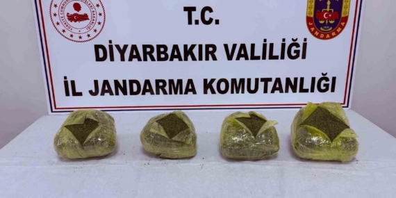 Diyarbakır’da Uyuşturucu Operasyonunda 38 Kilo Esrar Yakalandı