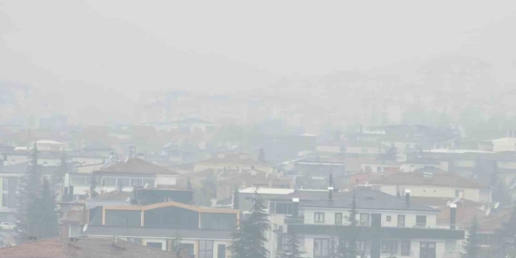 Elazığ’ın Yüksek Kesimlerinde Görülen Etkileyici Sis Hava Olayı