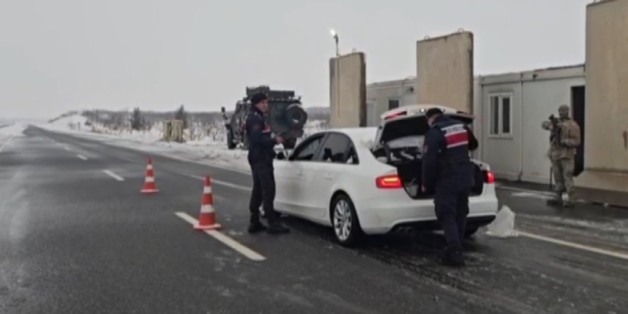 Gaziantep’te Yılbaşı ve Kar Yağışı İçin Jandarmadan 2 Bin 60 Kişilik Önlem