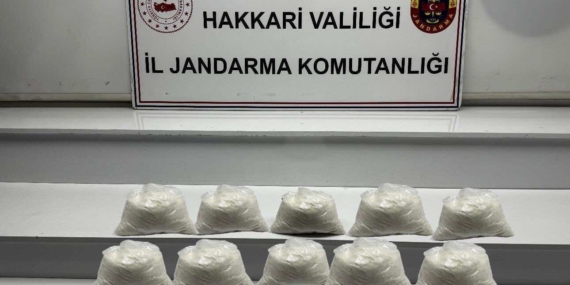 Hakkari’de 9 Kilo Metamfetamin Operasyonu: Uyuşturucuya Geçit Yok