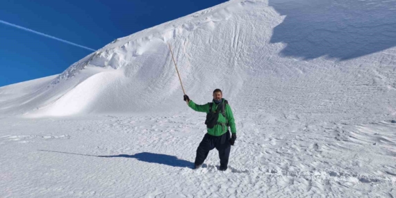 Harrut Yaylası’na Karlı Yolda 4 Saatlik Zorlu Tırmanış Deneyimi