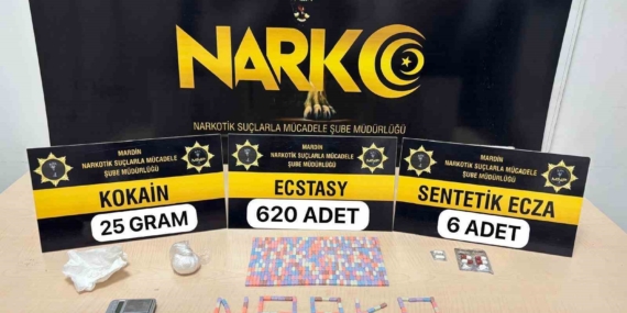 Mardin’de 620 Uyuşturucu Hap Ele Geçirildi: Bölgedeki Uyuşturucu Operasyonları