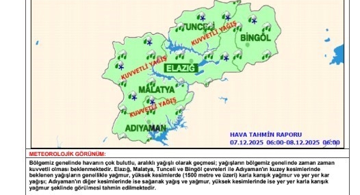 Meteorolojiden Şiddetli Yağış Alarmı: Hazırlıklı Olun!