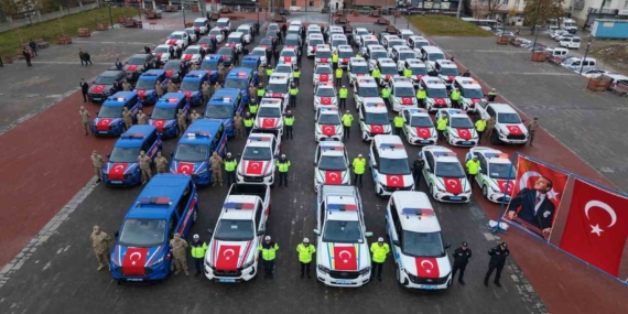 Muş’un Güvenlik Filosuna 78 Yeni Araç Katıldı: Güçlenen Güvenlik Önlemleri
