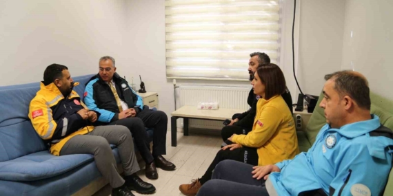 Sağlık Müdürü Asiltürk, 112 Çağrı Merkezinde Yeni Görevine Başladı