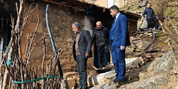 Sason’da Yangın Mağduru Aileye Destek: Dayanışma ve Yardımlaşma Hareketi