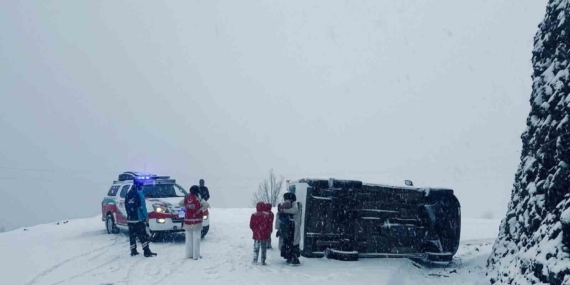 Siirt’te Minibüs Kazası: 6 Kişi Yaralandı