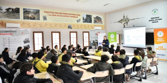 Yeşilyurt’ta Öğrencilere Deprem Anında Hayat Kurtaran Eğitimler