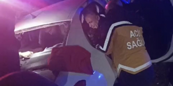 Batman-Siirt Karayolunda Meydana Gelen Trafik Kazasında 3 Kişi Yaralandı