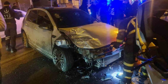 Batman’da Görüntülere Yansıyan Trafik Kazası Şoku