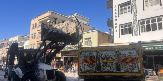 Çermik’te Kar Yağışının Ardından Normal Hayata Dönüş