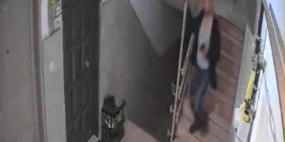 Eski Eşine Vahşet Uygulayan Şahsın Kaçış Anları Güvenlik Kamerasında G görüntülendi