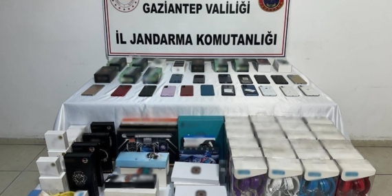 Gaziantep’te 1,8 Milyon TL’lik Elektronik Eşya Operasyonu: 2 Kişi Gözaltında
