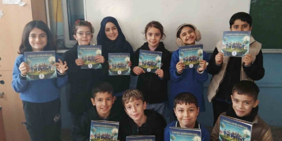 İlkokul Öğrencilerinin Hayalleri: Kitap Sayfalarına Taşınıyor