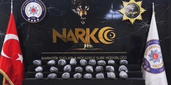 Van’da Tarihi Narkotik Operasyonu: 26 Kilo 160 Gram Metamfetamin Yakalandı